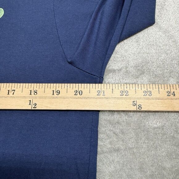 Vineyard Vines Shirt Men’s Medium Blue Performance Long Sleeve Outdoor Sport - Picture 7 of 8